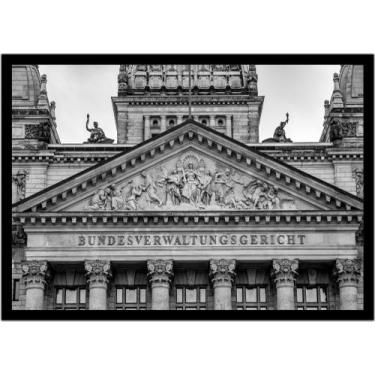 Imagem de Quadro Decorativo Direito Advogados Suprema Corte Da Alemanha Sala Esc