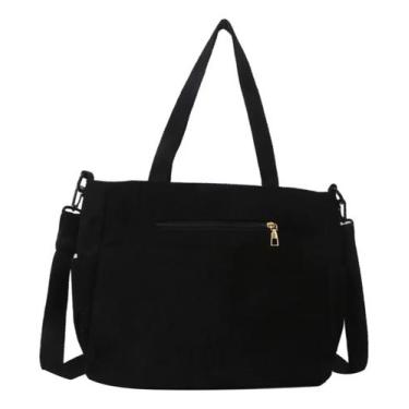 Imagem de Bolsa Feminina Ombro Média Viagem Trabalho Academia Linda - Alwy, Pret