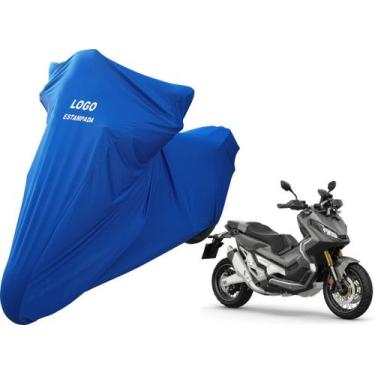 Imagem de Capa De Moto Honda X-ADV  Sob Medida Com Logo - Mz, Azul
