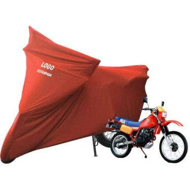 Imagem de Capa Cobrir Moto Honda Xlx 125 R  350 R De Luxo Não Risca - Mz, Vermel