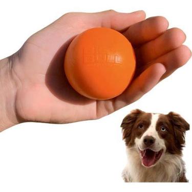 Imagem de Brinquedo Cachorro Bolinha Maciça Atóxica Resistente Anti Stress Bola 
