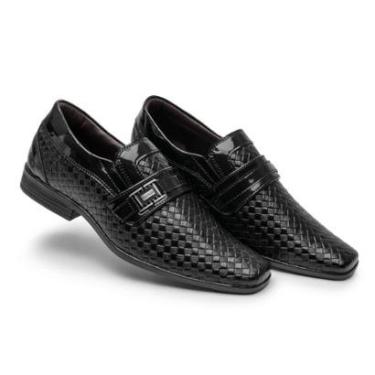 Imagem de Sapato social infantil de calçar desenvolvido para proporcionar conforto e durabilidade-Masculino