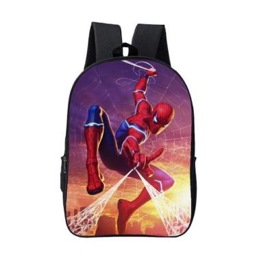 Imagem de Mochila Escolar Avulsa Infantil do Homem Aranha Menino  - Use Thuco