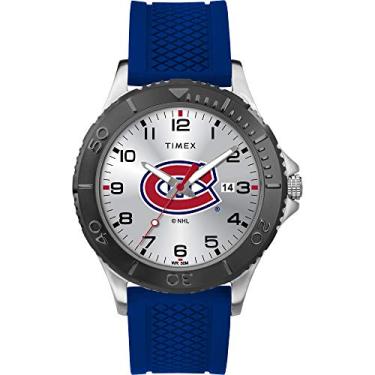 Imagem de Timex NHL Relógio Gamer masculino de 42 mm, MONTREAL Canadians, Moderno
