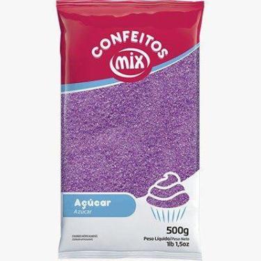 Imagem de Açúcar Cristal Lilás 500g - Mix