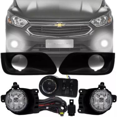Imagem de Kit Farol Milha Milha Auxiliar Onix Prisma Joy 2017 2018 2019
