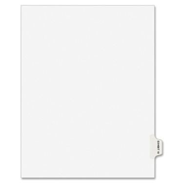 Imagem de Divisórias de exibição legais individuais Avery, aba lateral, 21 x 28 cm, conjunto com 25 unidades., Amostra 19, Branco