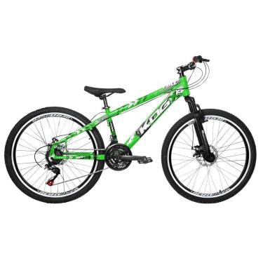 Imagem de Bicicleta Aro 26 Flay KOG Freeride Full X25 Viking 18v Freio a Disco-Masculino