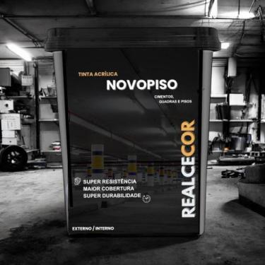 Imagem de Tinta Piso Realcecor acrílica Durável antimofo 14 kg, Cinza