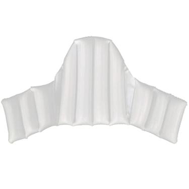 Imagem de Miayaya Inflatable Home Baby Cushion Cover Compatible with IKEA Antilop High Chair Use PVC Material Environmental Safety White Contract Design Easy to Install and Clean Soft Close Skin