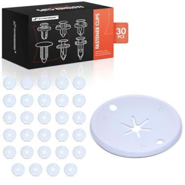 Imagem de A-Premium Suporte de radiador de metal de 30 peças e retentores de pressão compatíveis com Volkswagen Jetta, Passat, Golf, GTI e Ford Focus, Transit, C-Max e Audi A4, Q5, Q7 - Para furo de 30 mm