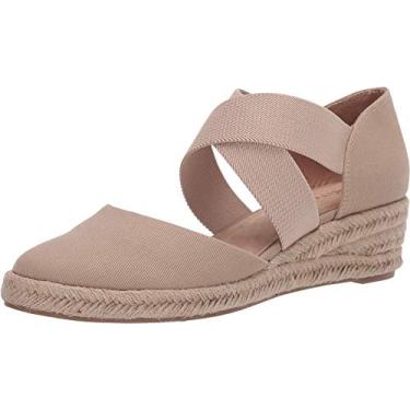 Imagem de LifeStride Mocassim Keaton Feminino, Castanho-acinzentado, 10 Wide