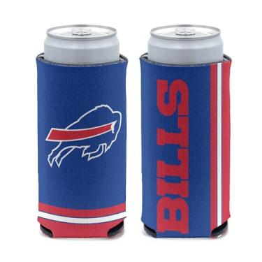 Imagem de WinCraft NFL Buffalo Bills Slim Can Cooler, Cores de equipe, Tamanho único