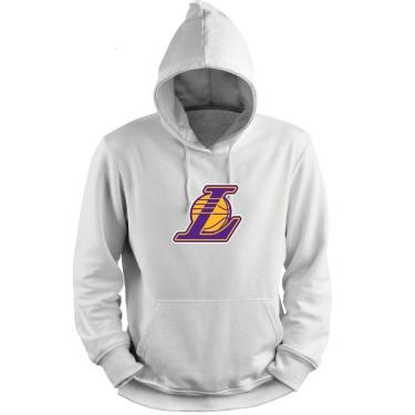 Imagem de Blusa Moletom Capuz Basquete LA Los Angeles Laker Basketball