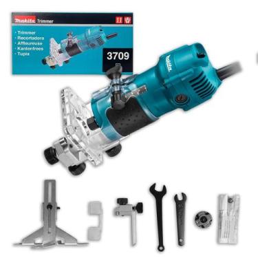 Imagem de Tupia Laminadora Elétrica Makita 3709 530W 127V ou 220V 6MM 30000Rpm S