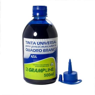 Imagem de Tinta Para Pincel De Quadro Branco  Grampline 500ml - Gramp Line, Azul