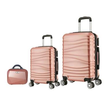 Imagem de Mala de Viagem Pequena Bordo 10kg, Média C/ Frasqueira As67  - EAGLE, 