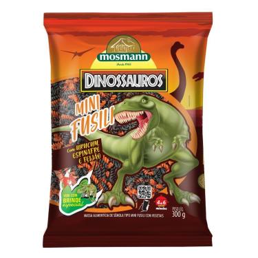 Imagem de Massa Mosmann Mini Fusili de Dinossauros 300g