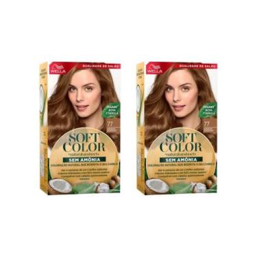 Imagem de Coloraçao Soft Color 77 Marrom Dourado - Kit C/2Un