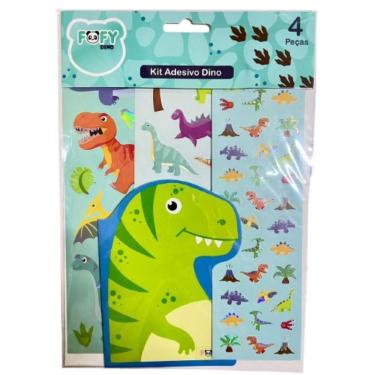 Imagem de Kit Adesivo Dino - Ff7017 - Fofy