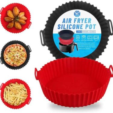 Imagem de Forro Para Air Fryer Silicone Proteção Reutilizável Cesto - Losan