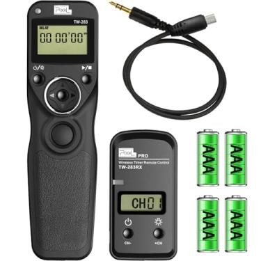 Imagem de Pixel TW-283/S2 Temporizador de liberação sem fio para câmera digital Sony a7 Series, a7ii,a9, a6500, a7s2, a7r, a7rii, a7s, a3000, a58, a5100, a6500, HX400, NEW-3HL