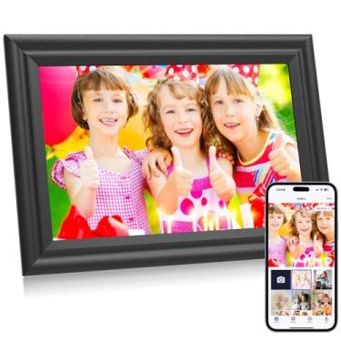 Imagem de Syncdeck Porta-Retratos Digital Wifi 10,1 Polegadas 1280X800 Ips Tela Sensível Ao Toque, 16 Gb De Armazenamento, Conectividade, Compartilhamento Remoto, Aplicativo Gratuito (10,1 Polegadas Wifi Pre