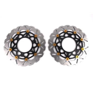 Imagem de Discos de freio dianteiros flutuantes para Suzuki GSX-S1000F ABS 2015-2022, GSX-S1000GT 2022-2023, GSX-S1000GX 2024, GSX-S1000 Katana 1000 2019-2024, peças de acessórios de reposição de motocicleta
