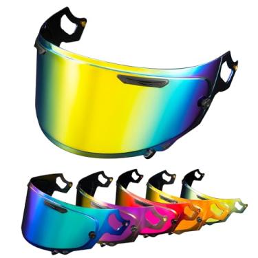 Imagem de Viseira Regent X - Viseira PSLER Corsair X VAS-V MAX Vision Face Shield Quantum X Visor Capacete Escudo para Regent X VAS-V MAX Corsair-X Quantum-X Signet-X RX7X Defiant-X Dt-X, Ouro Gradual Profundo