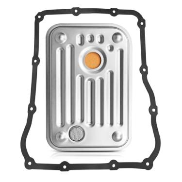 Imagem de Kit de filtro de transmissão 29537965 com junta para Chevrolet GMC 6.6L Duramax 2500/3500 2001-2010, 1000/M74 Filtro de panela rasa de transmissão