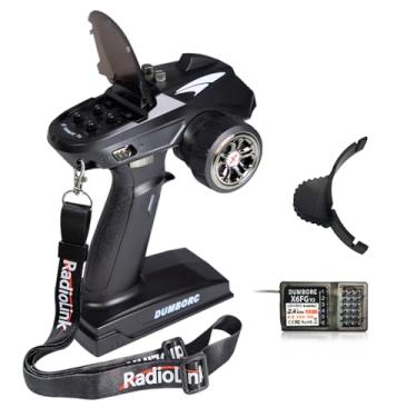 Imagem de ATA HOBBY Dumborc X6 2.4Ghz 6Ch Rc Transmissor E Receptor De Rádio X6Fg (Giroscópio Integrado) Com Função De Alarme À Prova De Falhas E Baixa Tensão Para Veículo Rc, Carro, Barco, Tanque, Peças, Contr
