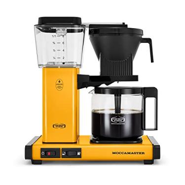 Imagem de Technivorm Moccamaster 53942 kbgv Cafeteira para 10 xícaras de pimentão amarelo, 40 onças, 1,25l