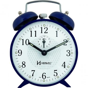 Imagem de Relógio Despertador Mecânico A Cordas 2206 Azul Escuro - Azul Escuro