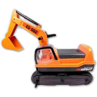 Imagem de Escavadeira Gigante Brinquedo Giant Escavator Trator Roma