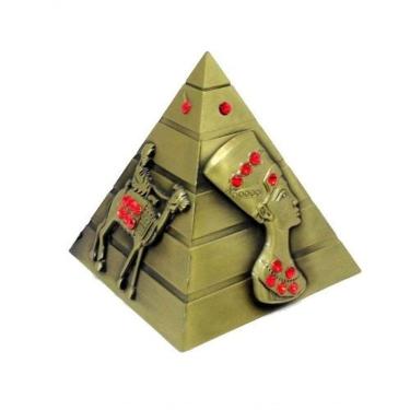 Imagem de Piramide Egipcia Miniatura 8 Cm Altura Decorativa