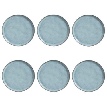 Imagem de Conjunto De Pratos Rasos 06 Peças Bio Breeze Porto Brasil