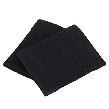 Imagem de Um par de Esportes Ao Ar Livre, Fibra de Poliéster Super Elástica, tricô Preto, Punho Flexível, Alívio da Dor, Proteção para Pulso, Suporte de Cinta