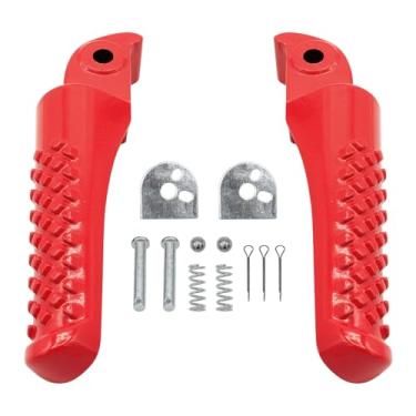 Imagem de WNOOENG Kit De Pedal Para Mini Pedais Bicicleta Coleman Ct200U Trail 200 Ct200U-Ex Bt200X Massimo Mb200 Axis M200 Ct100U 100 Cc100X 196Cc 212Cc 6,5 Hp, Peças Suporte Descanso Vermelho