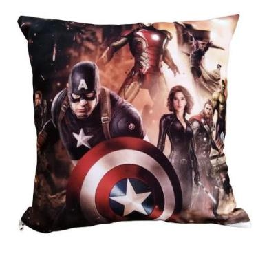 Imagem de Kit 02 Capas de Almofada Estampada Infantil 45cm x 45cm Kids - Stinely