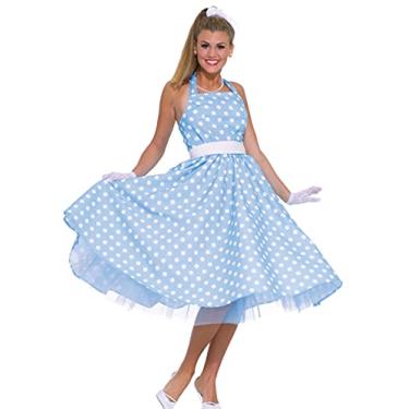 Imagem de Forum Fantasia feminina de verão Daze dos anos 50, fantasia adulta, Conforme mostrado, P