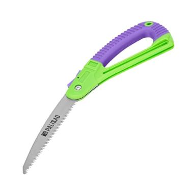 Imagem de SERROTE DE PODA DOBRAVEL, FECHADO 95 X 203 MM, ABERTO 95 X 390 MM, DENTES 3 D, CABO EMBORRACHADO 1 PC//PALISAD