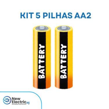 Imagem de Kit 5 pilha aa2 - SEMELHANTE