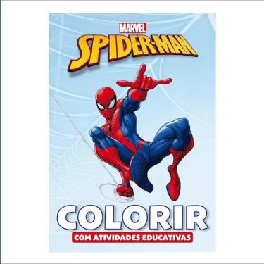 Imagem de Livro - Marvel Colorir Atividades Educativas - Spiderman - Rideel