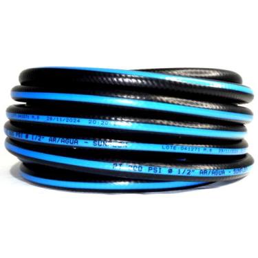 Imagem de Mangueira para Jardim PT-300 - 30m - Borrachas Império, Azul