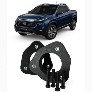 Imagem de Jogo Calço Mola Dianteiro Fiat Toro Elevar 2,5cm - GGA