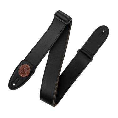 Imagem de Levy's Leathers Alça de couro para guitarra MSS7G-BLK Signature Series, preta