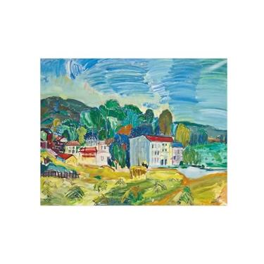 Imagem de Pinturas Famosas Arte Parede-Imagens em Tela-Spring-Pôster e Impressões para Sala de Estar Quarto Casa 60x80cm24x31in Sem Moldura