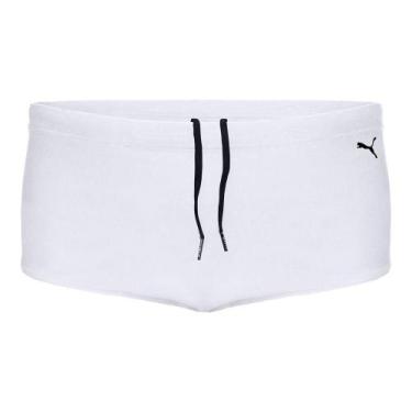 Imagem de Sunga Puma Lateral Larga 26015.003, Branco, G