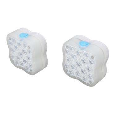Imagem de Zhjvihx LED LIGHT Luz IP68 à Prova D'água, 17 Luminadas de Piscina Com Controle Remoto, Copos de Sucção Magnética, Luz Submersa Multifuncional para Piscina, Banheiras, Barras
