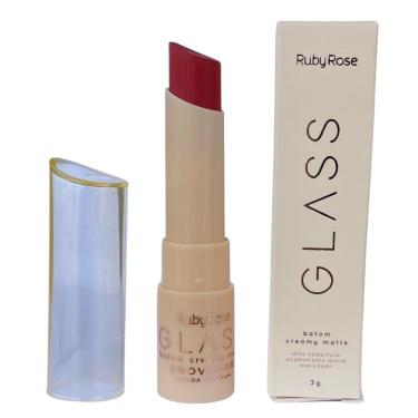Imagem de Ruby Rose Batom Creamy Matte Glass Hbf5671 3g Cor: Gl02
